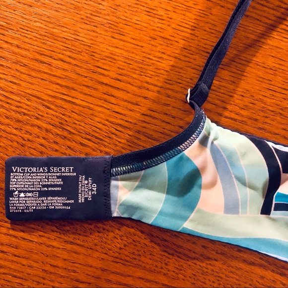 💗 VICTORIA SECRET BIO UPLIFT VERY SEXY CUSTOM BLING 💎 RHINESTONE BRA 34D - Picture 8 of 10